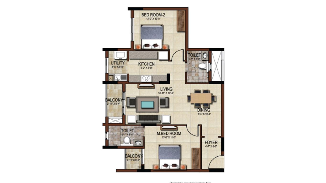 Sattva East Crest Old Madras Road-floor plan 3.jpg